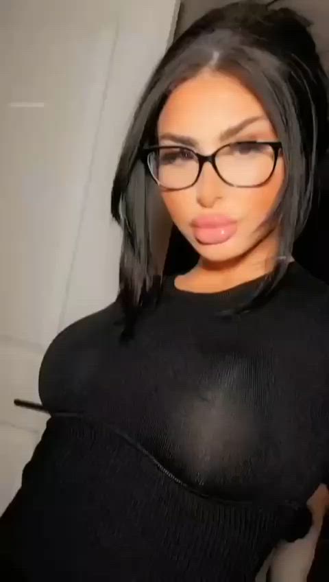 glasses irish latina milf onlyfans pornstar sexy gif