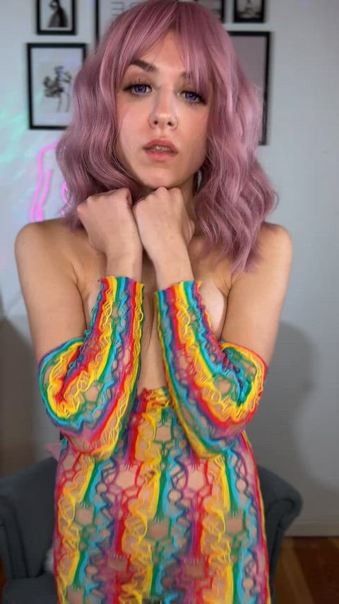 The sluttiest girl you’ll see today