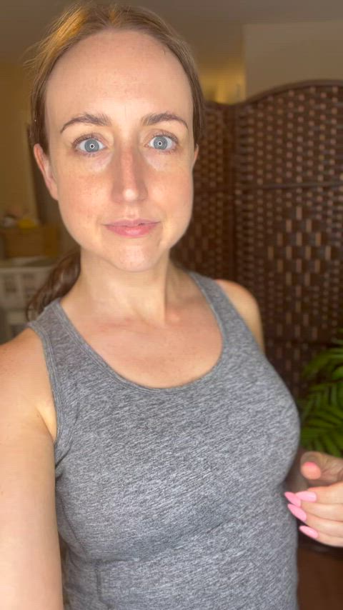 Post workout milf