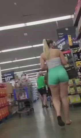 Booty Candid White Girl gif