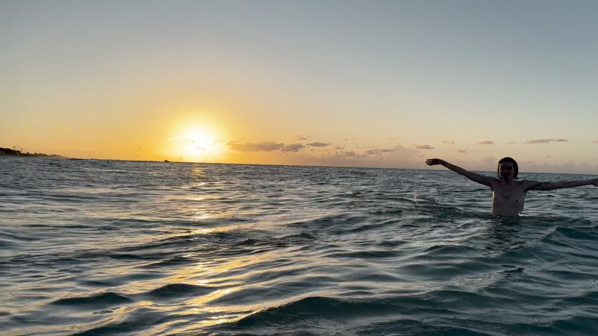 Swimming naked in the sea is something that everyone should experience at least once