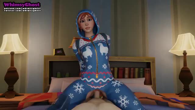 WhimsyGhost - Fortnite - Onesie Cowgirl POV - Porn Parody  Sound by @RealAudiodude