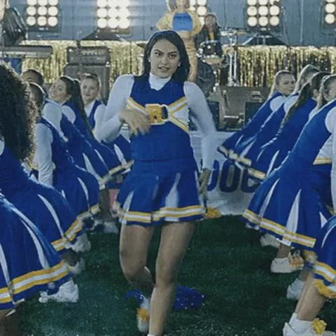 cheerleader latina upskirt gif