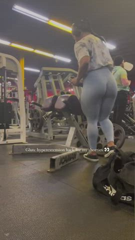 asian bangladeshi desi fitness gym legs muscular girl thick workout gif