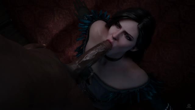 Yennefer Blowjob - Blacked