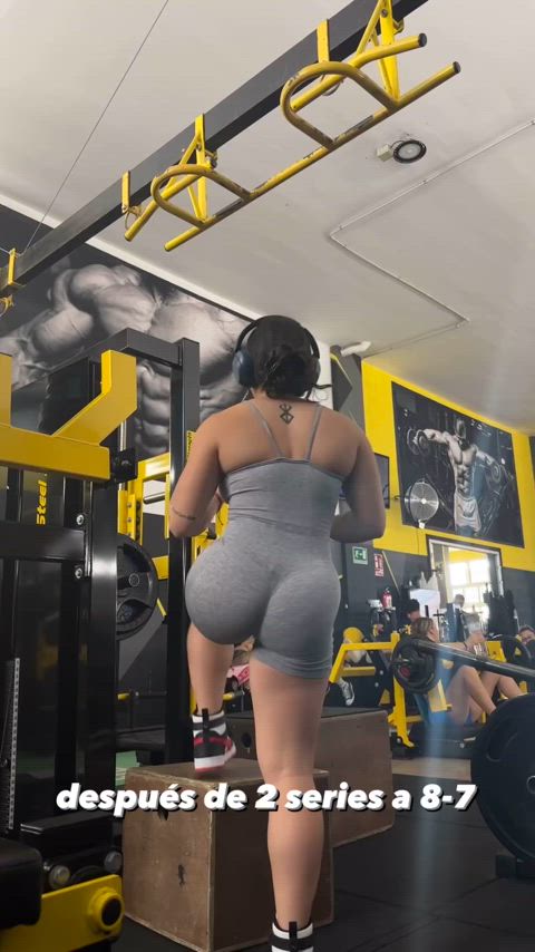 ass big ass fitness gym latina muscles muscular girl teen workout gif