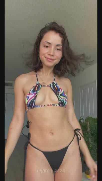 Short Hair Swimsuit Tiny gif