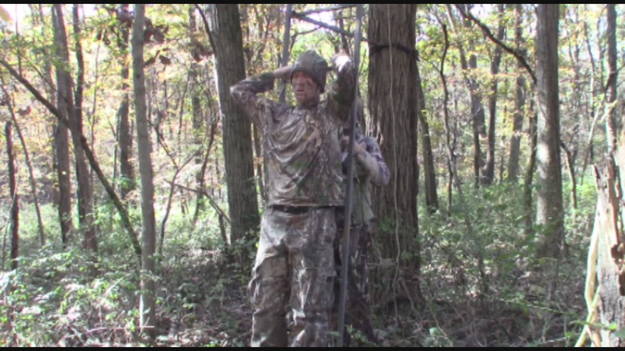 We are Bowhunters, and YES this Punishment of my Slave was at the end of a morning