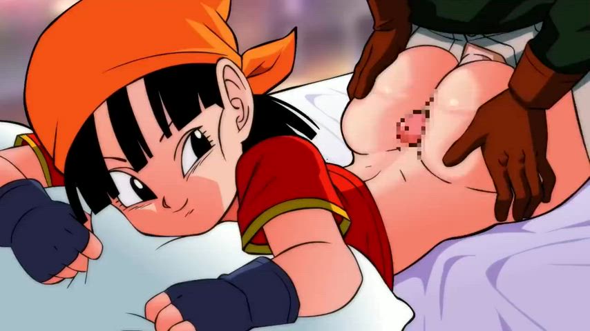 Assjob with Pan [Dragon Ball GT]