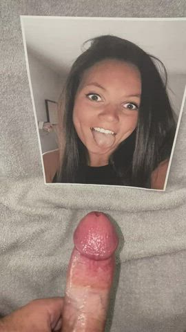 cock cumshot tribute gif