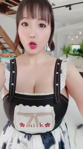 Big Tits Kaho Shibuya Milking gif