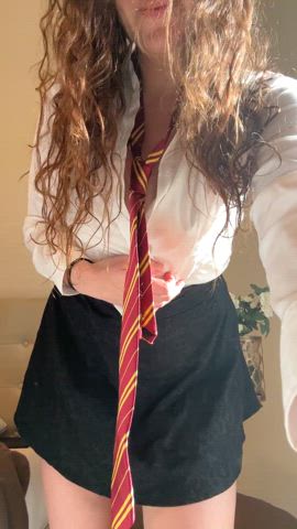 hermione forgot her bra and panties