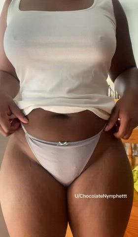 18 years old ebony hourglass teen thick underwear gif