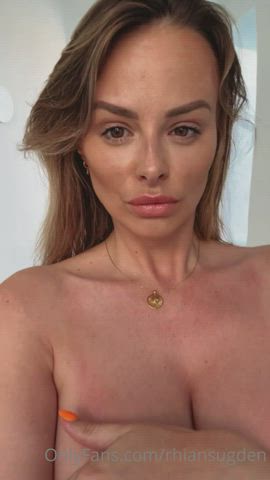 big tits boobs onlyfans rhian sugden topless gif