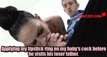 blowjob caption mom son taboo gif