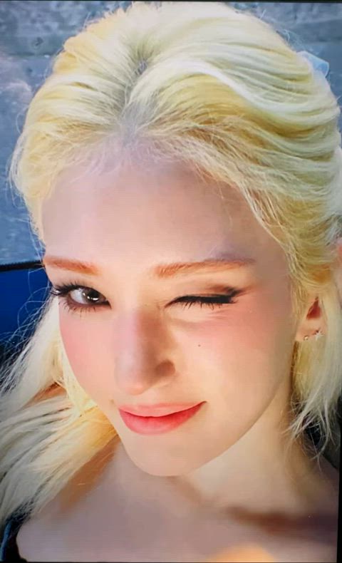asian blonde celebrity cum cumshot facial korean tribute gif