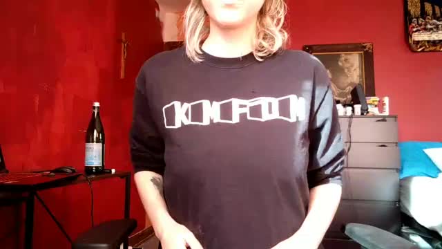 [drop] Do you like my KMFDM shirt? ?