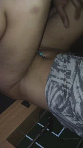 amateur blowjob stripper gif