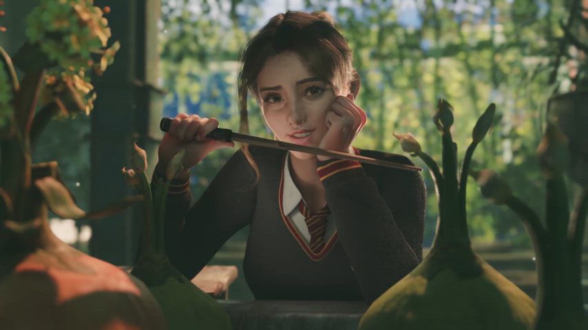 Hermione and Plant Tentacles Instantloss (ZMSFM) [Harry Potter]