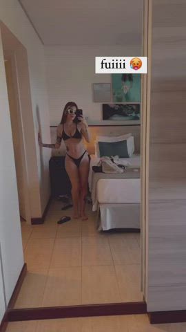 Bikini Brazilian Redhead gif