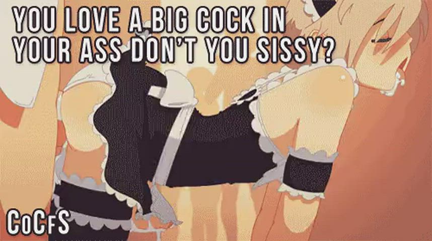 Anal Animation Maid Sissy gif