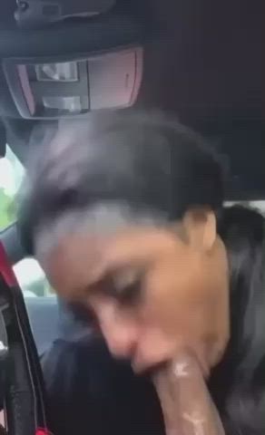 blowjob deepthroat ebony gif