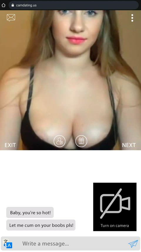 babe boobs cute flashing german natural natural tits tits webcam gif