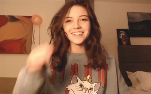 Adorable Sweatshirt Cutie