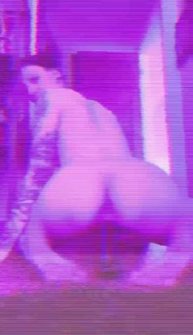 Anal Ass Spread Dildo Goth Grinding Tight Ass Tight Pussy Tiny Waist Twerking gif