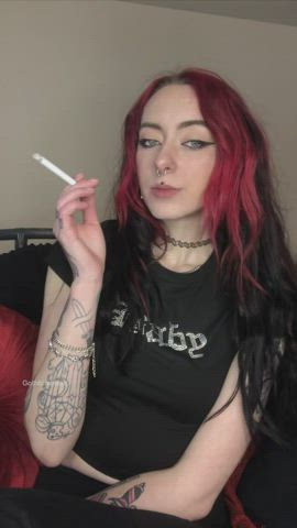 Just a little smoking compilation video 🖤🚬