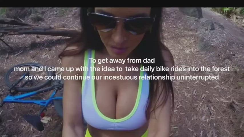 big tits blowjob caption lisa ann milf mom outdoor son taboo gif