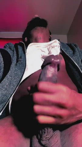 amateur cum cumshot ebony male masturbation solo gif