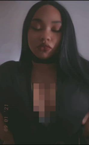 Betas, your eyes will never be capable of seeing her huge tits .