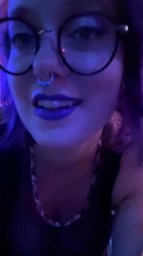 domination dominatrix glasses pawg phat ass submission tease teasing gif