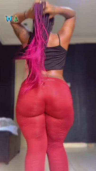 african big ass booty gif