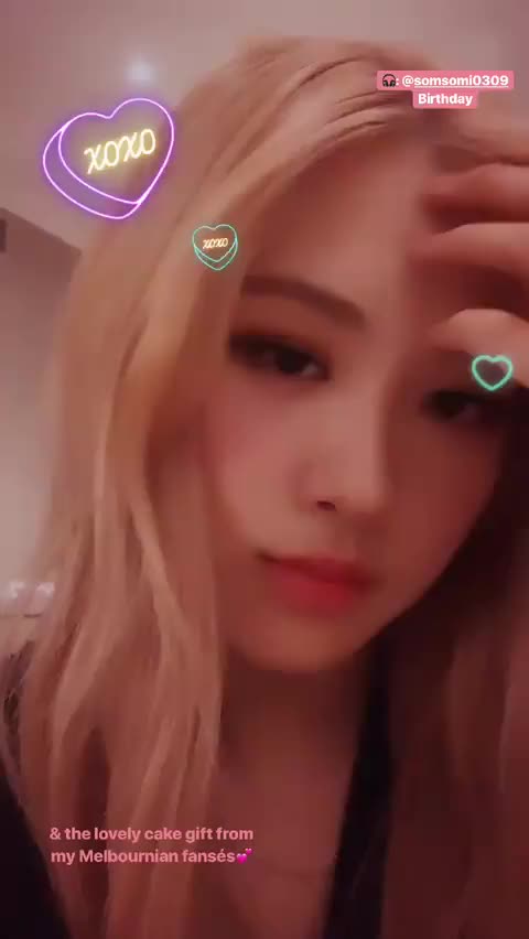 190614 Rosé IG Story (1)