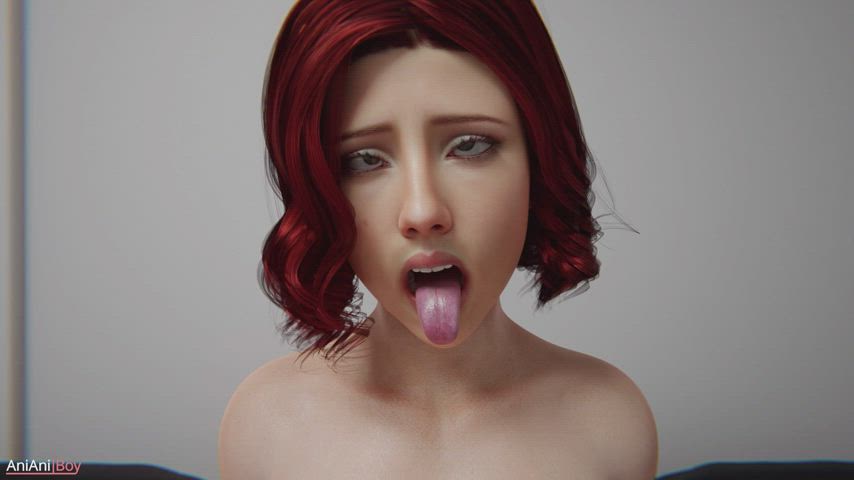 3d animation big tits boobs creampie pov scarlett johansson tits gif