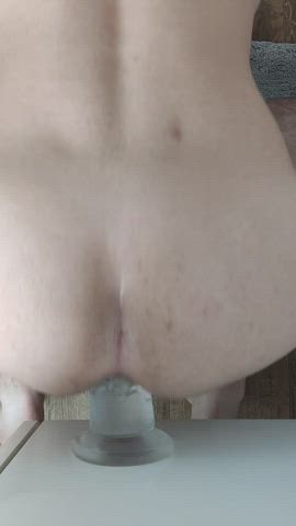 look at my pretty gape at the end