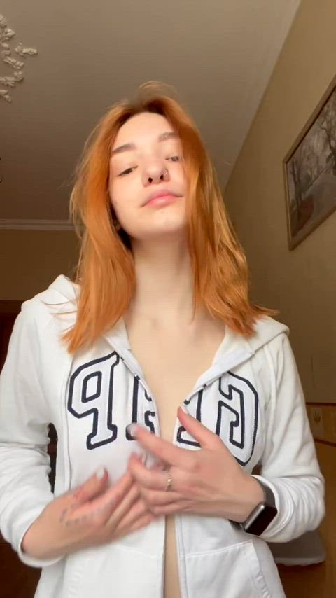 petite teen tits gif