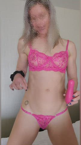 amateur blonde boobs masturbating pussy gif