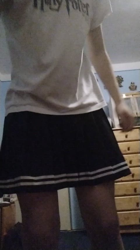 femboy gay skirt gif