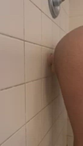 dildo doggystyle latina milf shower gif