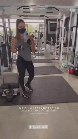 Fitness Gym Selfie gif