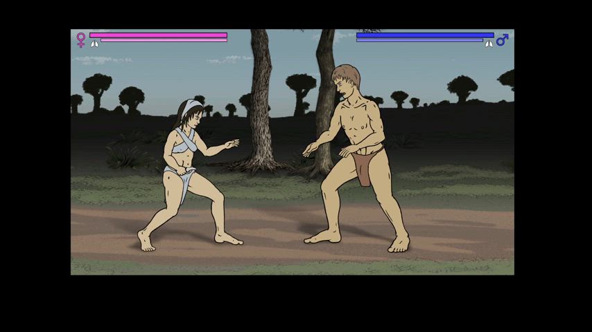 I made a free ballbusting fighting game