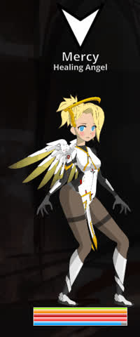 Mercy using her "ultimate"