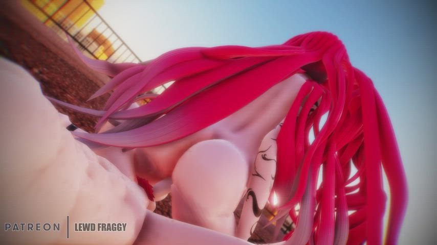 3D Hentai Reverse Cowgirl gif