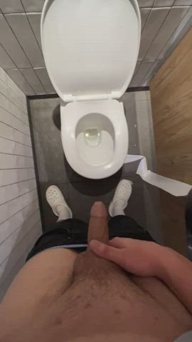 Got a little carried away at the public toilets