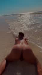 Ass Beach Gay Latina Twerking gif