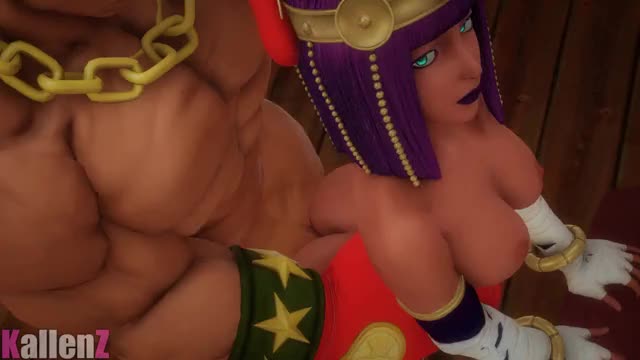 Menat x Balrog (kallenz) [Street Fighter]