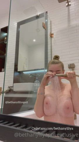 beth lily big tits boobs onlyfans topless gif